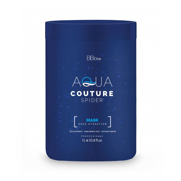 BB one Ботокс для увлажнения волос Aqua Couture Mask Spider Deep Hydration, 1000 мл купить