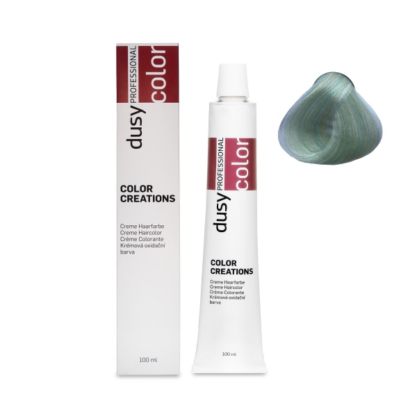 Dusy Professional Крем-краска для волос Color Creations Pastell, мятно-зеленый Green, 100 мл купить