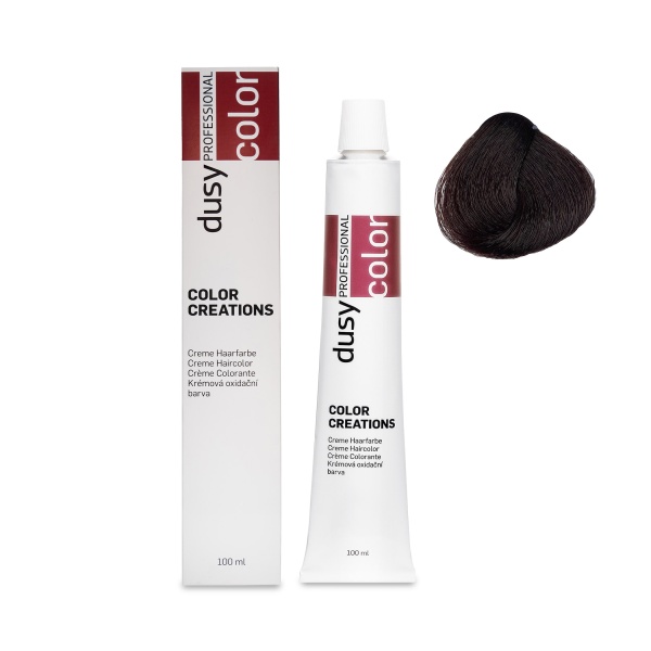 Dusy Professional Крем-краска для волос Color Creations, 3.0 темно-коричневый, 100 мл купить