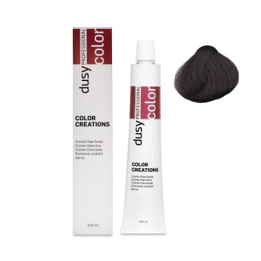 Dusy Professional Крем-краска для волос Color Creations, 4.3 золотисто-коричневый, 100 мл купить