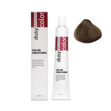 Dusy Professional Крем-краска для волос Color Creations, 7.07 блонд натуральный коричневый, 100 мл купить
