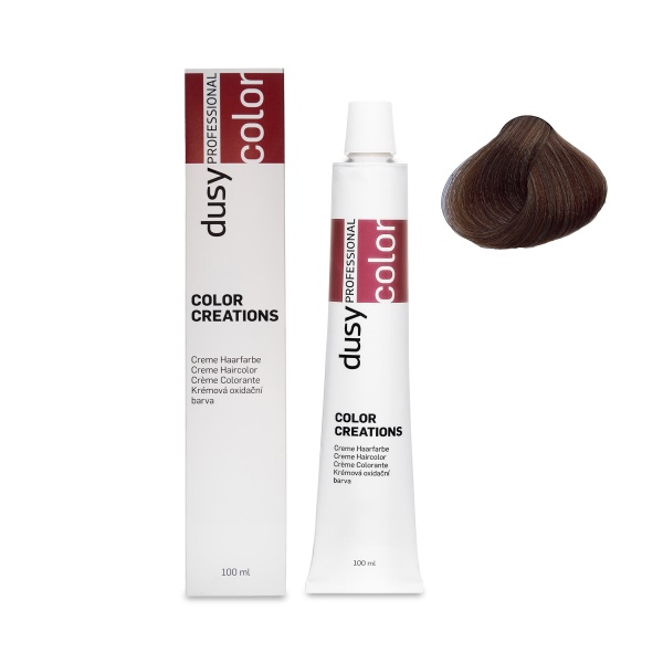 Dusy Professional Крем-краска для волос Color Creations, 6.3 темно-золотистый блонд, 100 мл купить