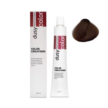 Dusy Professional Крем-краска для волос Color Creations, 7.3 золотистый блонд, 100 мл купить