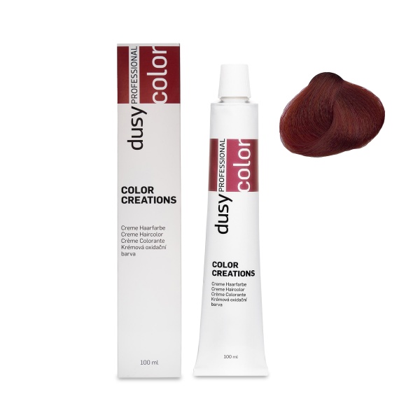 Dusy Professional Крем-краска для волос Color Creations, 7.46 блонд медный красный, 100 мл купить