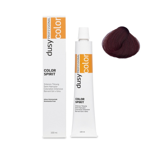 Dusy Professional Тонирующая крем-краска для волос Color Spirit, 66.45 интенсивный темный блонд махагон, 100 мл купить