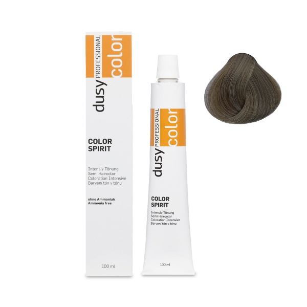 Dusy Professional Тонирующая крем-краска для волос Color Spirit, 7.1 средний пепельный блонд, 100 мл купить