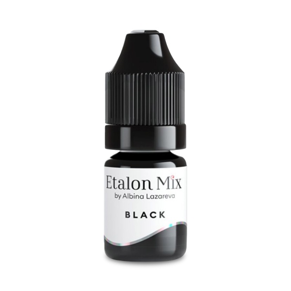Etalon Mix Пигмент для перманентного макияжа век, Черный, 5 мл купить