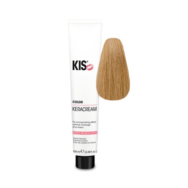 Kis Кератиновый краситель KeraCream Color, 10SG/903 суперзолотистый русый, 100 мл купить