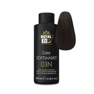 Kis Тонирующий краситель Royal SoftShades Demi Conditioning Colors, 03N, 100 мл купить