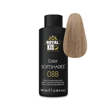 Kis Тонирующий краситель Royal SoftShades Demi Conditioning Colors, 08B, 100 мл купить