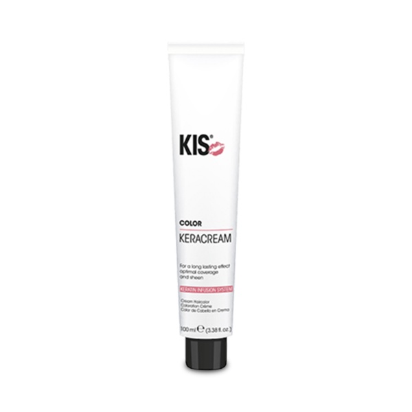 Kis Кератиновый краситель KeraCream Color Metallic, стальной серый Steelgray, 100 мл купить