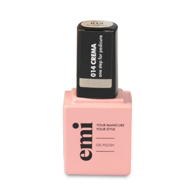 E.Mi Гель-лак для педикюра For Pedicure, №14 Кремовый, 9 мл купить