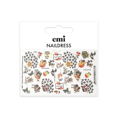 E.Mi Cлайдер для создания дизайна Naildress Slider Design, №120 Мгновения осени купить