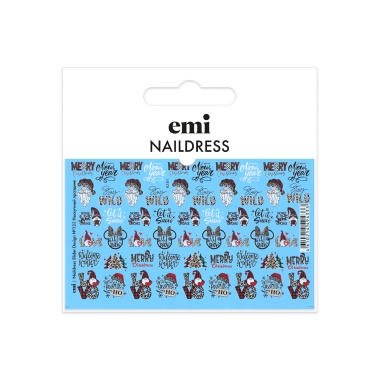E.Mi Cлайдер для создания дизайна Naildress Slider Design, №123 Нескучный праздник купить