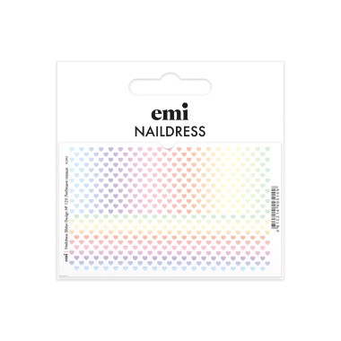 E.Mi Cлайдер для создания дизайна Naildress Slider Design, №125 Любящие сердца купить