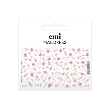 E.Mi Cлайдер для создания дизайна Naildress Slider Design, №132 Вальс цветов купить
