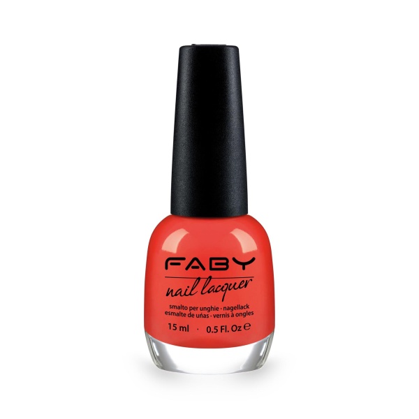 Faby Лак для ногтей Lucky Coral, 15 мл купить