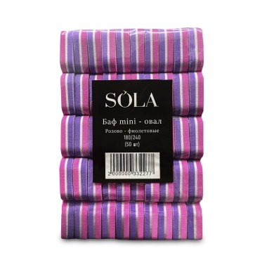 Solalove Баф-овал Mini, 180/240грит, 50 шт купить