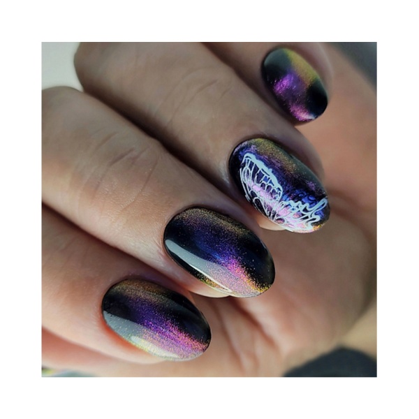 Monami Гель-лак для ногтей Cat Eye, №02, 5 гр купить