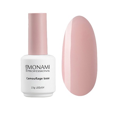 Monami Камуфлирующее базовое покрытие для гель-лака Camouflage Base, Blushing Brid, 15 мл купить