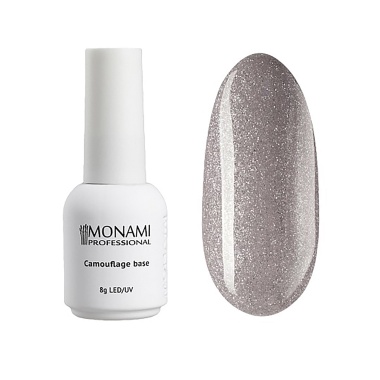 Monami Базовое покрытие для гель-лака Base Aurora, Lilac, 8 гр купить