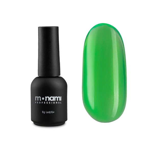 Monami Гель-лак Neon Glass, Green, 8 мл купить