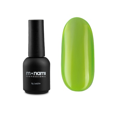 Monami Гель-лак Neon Glass, Yellow, 8 мл купить