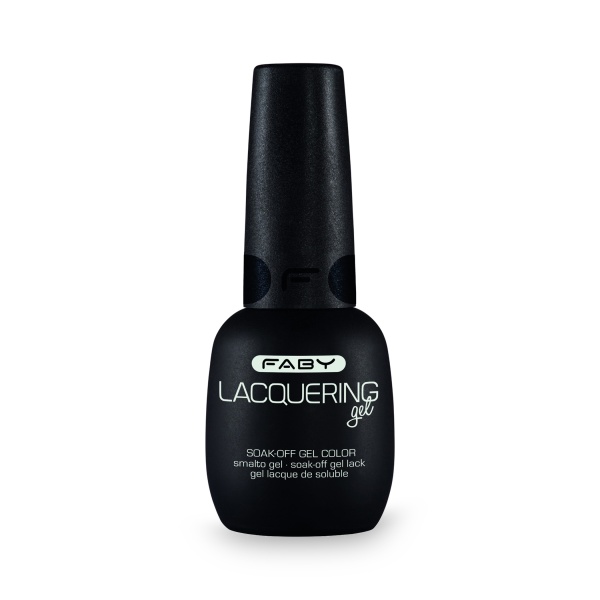 Faby Гель-лак Lacquering Black is Black, 15 мл купить