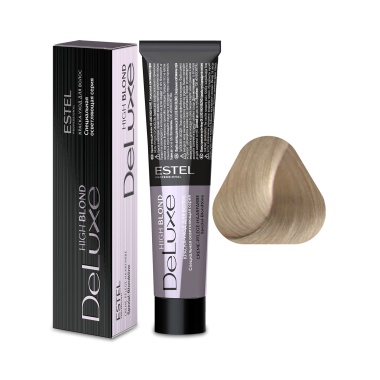 Estel Professional Краска-уход De Luxe High Blond, 101 пепельный блондин ультра, 60 мл купить