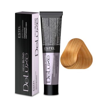 Estel Professional Краска-уход De Luxe High Blond, 143 медно-золотистый блондин ультра, 60 мл купить