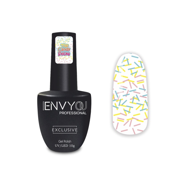 I Envy You Топ для гель-лака Top Candy Sticks, 10 гр купить