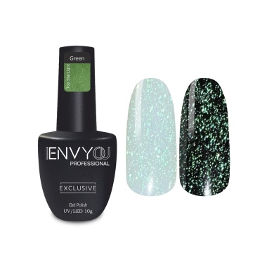 I Envy You Топ для гель-лака Top StarLight, Green, 10 гр купить