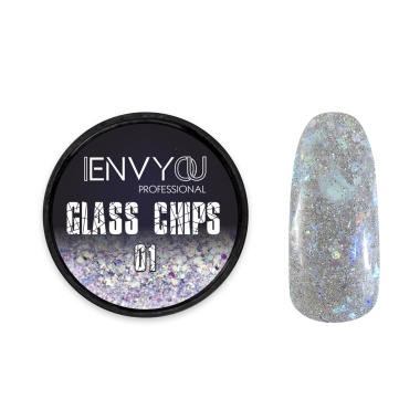 I Envy You Декоративный гель Glass Chips, 6 гр купить