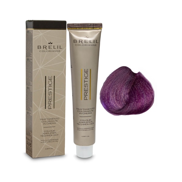 Brelil Professional Краска для волос Colorianne Prestige, 77 фиолетовый интенсификатор, 100 мл купить