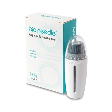 Mezonica Аппарат для мезотерапии и нанесения сыворотки для лица Bio Needle H24 купить