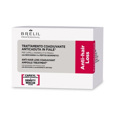 Brelil Professional Вспомогательное средство лосьон против выпадения волос Anti-Hair Loss Coadjuvant Ampoule Treatment, 10 х 6 мл купить