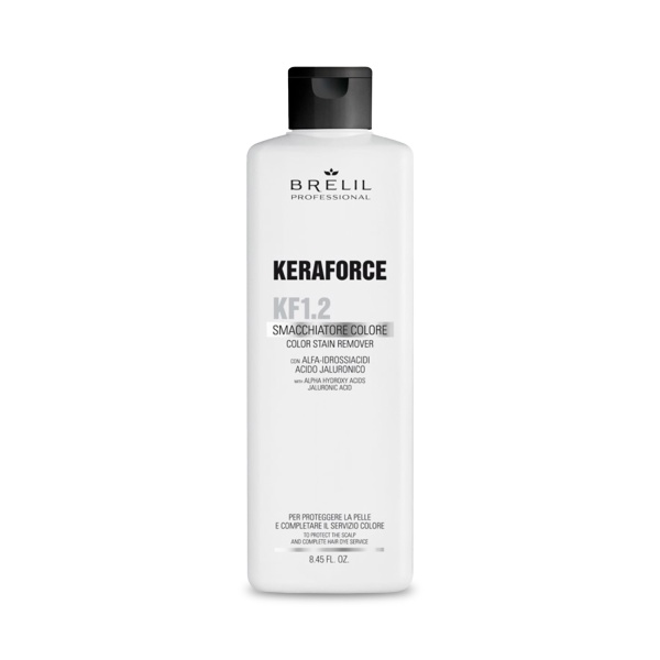Brelil Professional Средство лосьон для удаления краски с кожи головы Keraforce, 250 мл купить