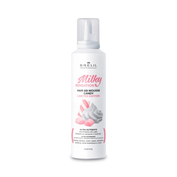 Brelil Professional Мусс для волос BB Milky Sensation BB Mousse Gourmand Candy, 250 мл купить