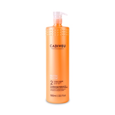 Cadiveu Professional Кондиционер питательный 8-кратное сияние 12 масел Nutri Glow Nourishing Conditioner, 980 мл купить