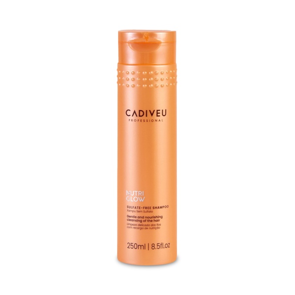 Cadiveu Professional Шампунь питательный бессульфатный 8-кратное сияние 12 масел Nutri Glow Sulfate Free Shampoo, 250 мл купить