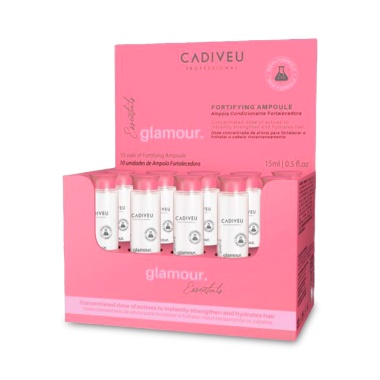 Cadiveu Professional Укрепляющие ампулы Essentials Glamour Fortiflying Ampoule, 10 х 15 мл купить