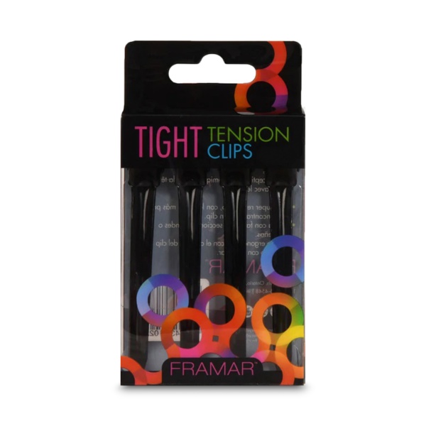 Framar Зажимы для волос металлические Tight Tension Clips, 4 шт купить