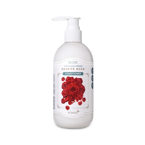 Konad Увлажняющий кондиционер для волос с ароматом розы Iloje Beaute Rose Conditioner, 300 мл купить