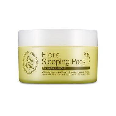 Konad Ночная маска-крем для лица для увлажнения и сияния кожи Lila Lily Flora Sleeping Pack, 80 мл купить