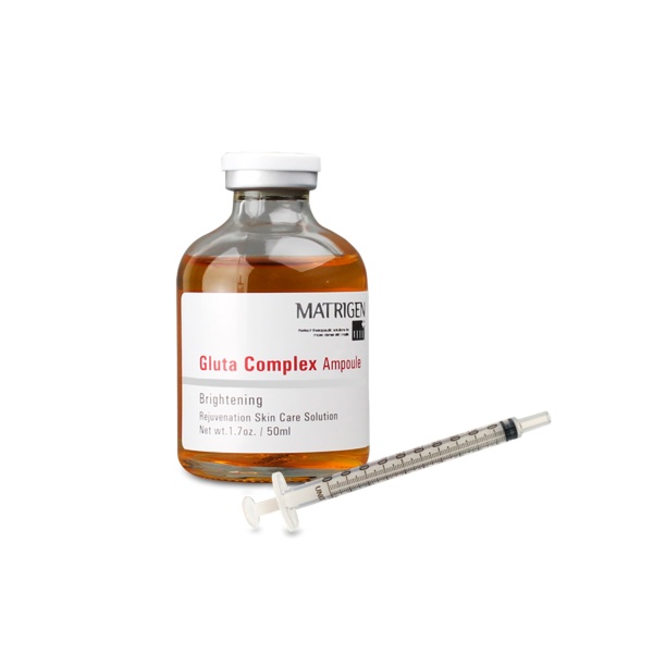 Matrigen Отбеливающая ампульная сыворотка Gluta Complex Ampoule, для мезотерапии лица руками аппаратом, 50 мл купить