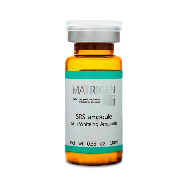Matrigen Отбеливающая ампульная сыворотка для мезотерапии лица руками аппаратом SRS Whitening, 10 мл купить