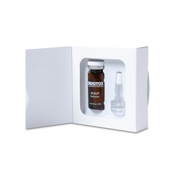 Matrigen Сыворотка для роста и против выпадения волос Mesotox Scalp Solution, для мезотерапии кожи головы руками аппаратом, 10 мл купить