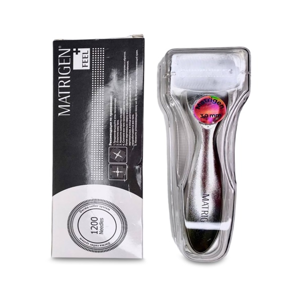 Matrigen Мезороллер для тела Derma Body Roller, 1200 игл длиной 3.0 мм купить