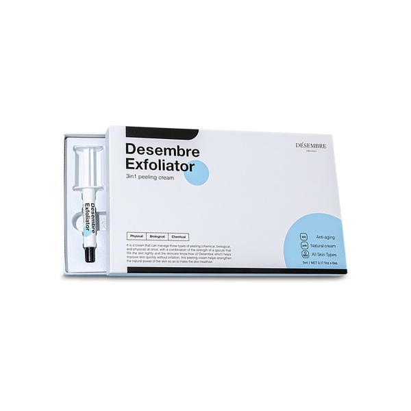 Desembre Отшелушивающий обновляющий крем-пилинг для лица 3 in 1 Peeling Cream, 6 x 5 гр купить