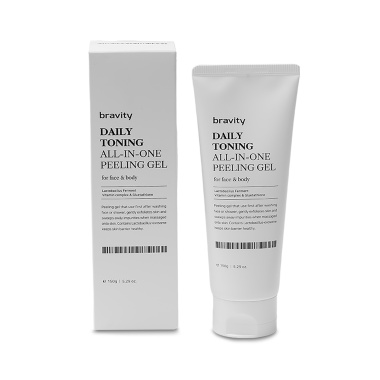 Matrigen Ежедневный пилинг-гель для кожи лица и тела Все в одном Bravity Daily Toning All In One Peeling Gel, 150 мл купить